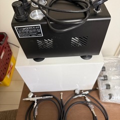 即決で多少値引プラモ用コンプレッサーエアブラシ塗料の画像