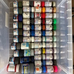 即決で多少値引プラモ用コンプレッサーエアブラシ塗料の画像