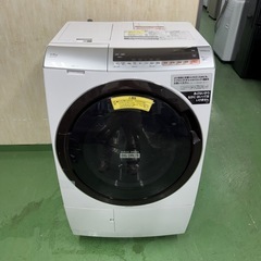 210 送料設置無料★日立　ドラム式洗濯機　11㌔乾燥機能付き　冷蔵庫の画像