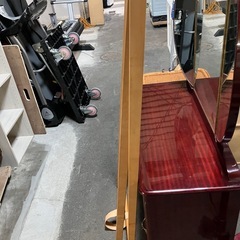 石2510-742 オシャレな木製ハンガーラック 中古の画像