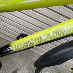 C.Dream シルバーブレード 24インチ 6段変速付き　ジュニアマウンテンバイク　子供用　自転車　通学の画像