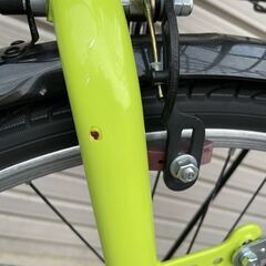 ★24型 子供用自転車 プレアデス PLEIADES(ライム×ネイビー/外装6段変速)ジュニアマウンテンバイク 通学 直接渡し大歓迎の画像