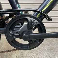 ★24型 子供用自転車 プレアデス PLEIADES(ライム×ネイビー/外装6段変速)ジュニアマウンテンバイク 通学 直接渡し大歓迎の画像