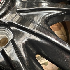 ㉞145/80R13 新品タイヤと中古美品ホイールとナット付の画像