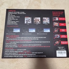 新品　室内アンテナ 地デジアンテナ ブースター 内蔵 高感度 高性能4K HD TVの画像