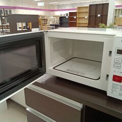 リユースのサカイ栃木店★ジモティ割あり★ ELSONIC 電子レンジ ECG-FMW603  23年製 動作確認／クリーニング済み TC11384の画像