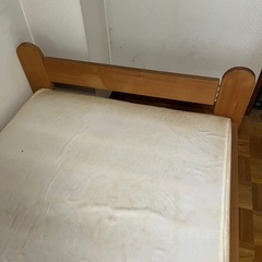 【あげます】シングルベッドの画像