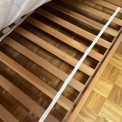【あげます】シングルベッドの画像