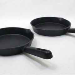 スキレット 16cm 鋳鉄 2個セットの画像