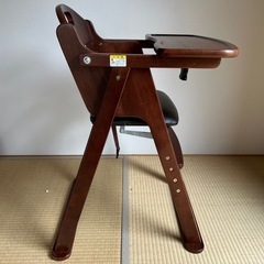 KATOJI　カトージ 木製　ワイド　ハイチェア の画像