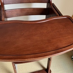 KATOJI　カトージ 木製　ワイド　ハイチェア の画像