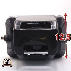 訳あり品　【見てから決めてください】　角型　角目　ヘッドライト　　ポジション球付き　ガラスレンズ　H4BS　新品です！の画像