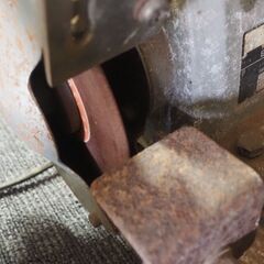 日立グラインダー、動作OK,グラインダイーの砥石付きの画像