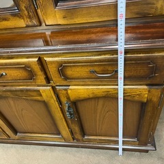 karimoku / カリモク コロニアル 食器棚 水屋棚 飾り棚の画像