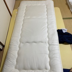 ニトリ　敷布団　2点　1点汚れありの画像