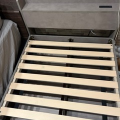 シングルベッド　　（グレージュ）の画像