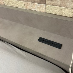 シングルベッド　　（グレージュ）の画像