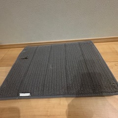 無料！ニトリの低反発バスマットの画像