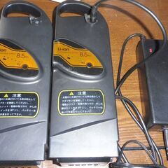 【お宝堂】ジャンク★サイモト自転車 電動アシスト自転車 エヴァ　26型 バッテリー２個付【EB5.8-FVーB260ALRーB】の画像