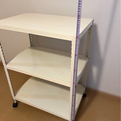 【美品】キャスターラック　３段‼️使いやすい‼️の画像