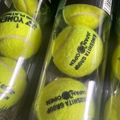 テニス　テニスボール　木下グループ　ジャパンオープンロゴ入り  ツアープラチナム　4球入り　4缶の画像