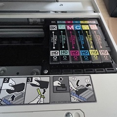 0円廃インク給水パットがいっぱい！電源はつきます！の画像