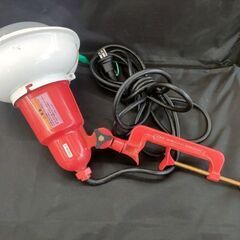 キタムラ産業 白熱投光器 クランプ式 作業灯 現場 DIY ライト 屋外型 工事 工場 光源 アウトドア 2022年製 屋外照明 札幌 北20条店の画像
