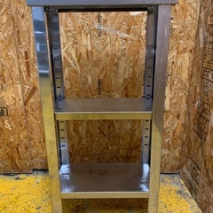 C(7636) ステンレス 作業台 すきま台 W230D450H900 厨房用 飲食店 店舗用 中古 直接引き取り歓迎 大阪の画像