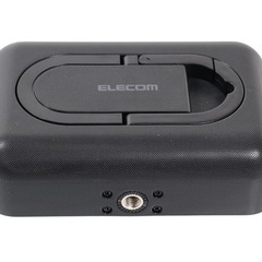 エレコム モバイルバッテリー 6700mAh 小型 LED機能付 Type-A×1ポート 【防災・アウトドア向け】 PSE認証 ブラック DE-M21L-6700BKの画像