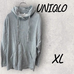 UNIQLOユニクロ　ビッグスウェットプルパーカ（長袖）XLサイズの画像