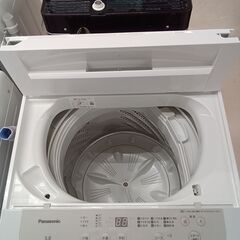 リユースのサカイ栃木店★ジモティ割あり★ Panasonic 洗濯機 NA-F5B1 5.0ｋｇ 23年製 動作確認／クリーニング済み TC11386の画像