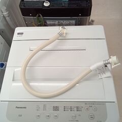 リユースのサカイ栃木店★ジモティ割あり★ Panasonic 洗濯機 NA-F5B1 5.0ｋｇ 23年製 動作確認／クリーニング済み TC11386の画像