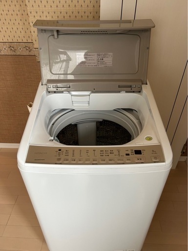 洗濯機　HITACHI ビートウォッシュ2021年製　8キロ　　