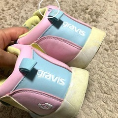 【手洗い済】gravis 19 スニーカー　グラビス　ハイカットの画像