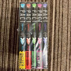 A8228 ほぼ未使用！中古漫画 全巻セット📚　PACT　パクト　1-5　★中古マンガ★きれいな作品★の画像