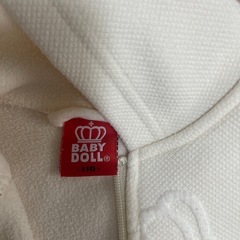 ほぼ未使用❣️Baby Doleパーカー110の画像
