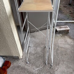 決まりましたキッチンラック洗濯ラックの画像