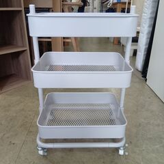 スチール3段ワゴン　ミニサイズの画像