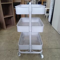 スチール3段ワゴン　ミニサイズの画像