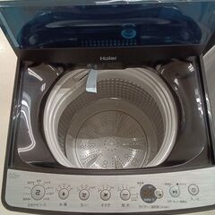 リユースのサカイ栃木店★ジモティ割あり★ Haier 洗濯機 JW-XP2C55F 5.5ｋｇ 24年製 動作確認／クリーニング済み TC11387の画像
