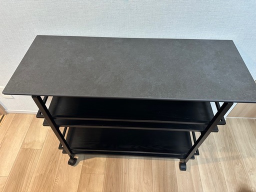 (定価19,990円) ニトリ セラミックワゴン(GY 90 TS341) グレー 