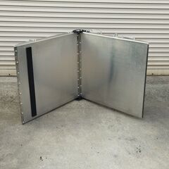 福祉車両 折畳スロープ 車椅子などの段差にも!! スローパー トランポ U61Vミニキャブバンから取り外し 固定金具付き ※引き取り又は待ち合わせの画像