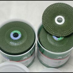 未使用 ニューレジストン スーパーグリーン ＃36 25枚入 (x2缶まとめ) 100×3×15 SG1003-36 オフセット型 砥石 NRSの画像