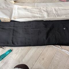 喪服　ミツウロコの家紋入っていますの画像