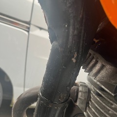 カワサキ　エストレア フレーム曲り事故現状車の画像