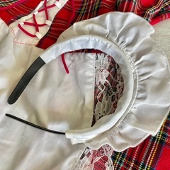 ハロウィン🎃メイド コスプレ の画像