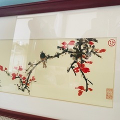 絵画　額入り　作者不明の画像