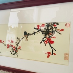 絵画　額入り　作者不明の画像