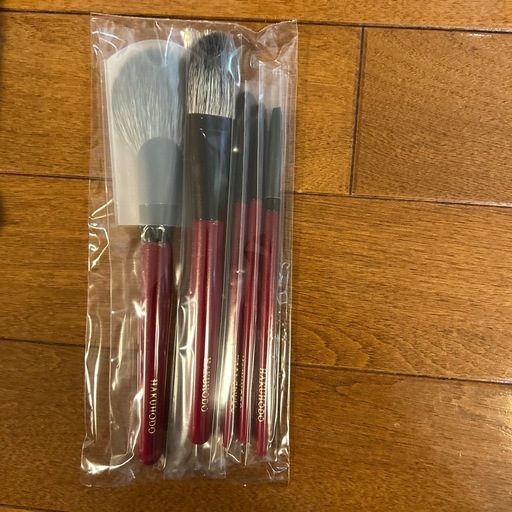 熊野筆5本セット&ポーチ