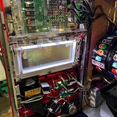 【愛品館 市原店】店頭取引のみ/SANKYO　パチスロ創聖のアクエリオンV　５号機　スロット実機の画像